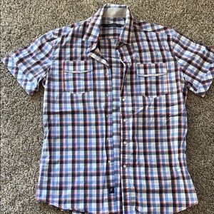 EUC Men’s 7 diamonds button up shirt size small
